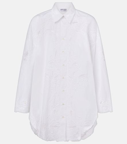 Camisa de popelín de algodón - Juliet Dunn - Modalova