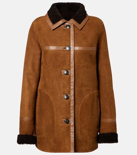Reversible shearling coat - Yves Salomon - Modalova
