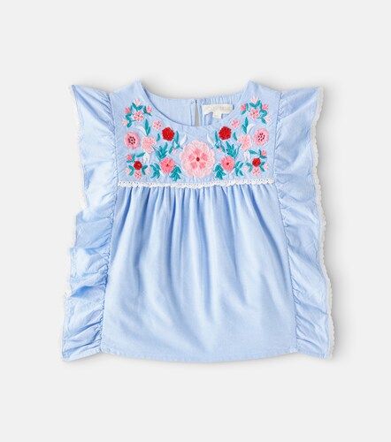Top Mala en chambray de algodón - Louise Misha - Modalova