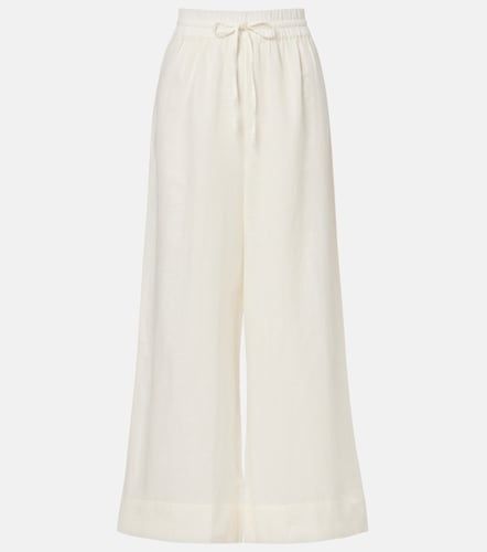 Pantaloni a gamba larga in lino e cotone - Polo Ralph Lauren - Modalova