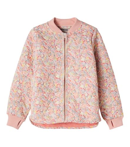 Chaqueta acolchada Loui floral - Wheat - Modalova