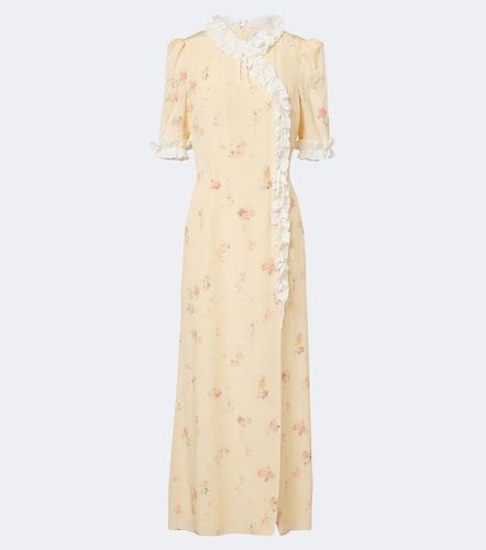 Alessandra Rich Midikleid aus Seide - Alessandra Rich - Modalova