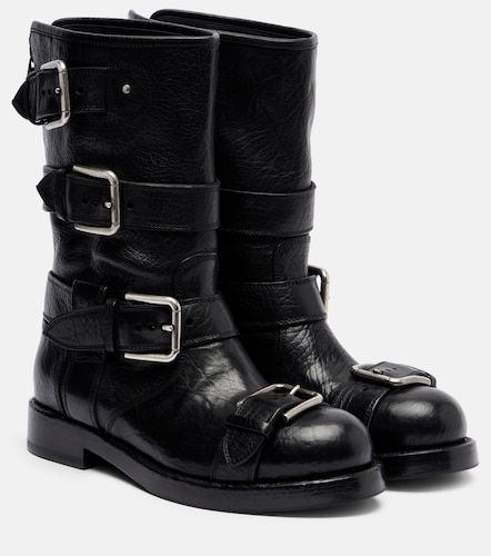 Dolce&Gabbana Botas biker de piel - Dolce&Gabbana - Modalova