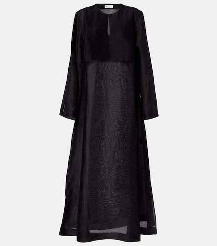 Tory Burch Caftano in lino e seta - Tory Burch - Modalova