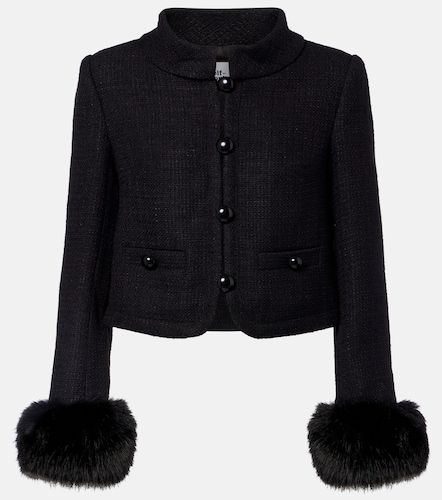 Self-Portrait Blazer in bouclé - Self-Portrait - Modalova