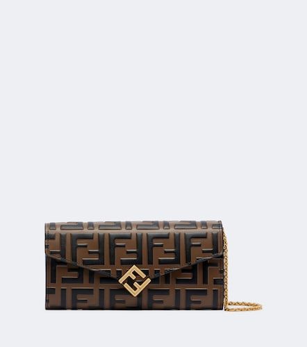 Cartera con cadena FF Diamonds de piel - Fendi - Modalova