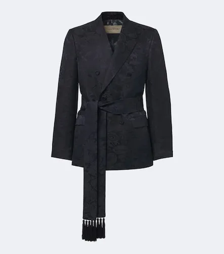 Blazer aus Leinen und Seide - Valentino Garavani - Modalova