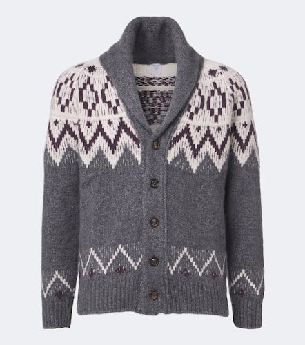 Cardigan aus Kaschmir und Seide - Eleventy - Modalova