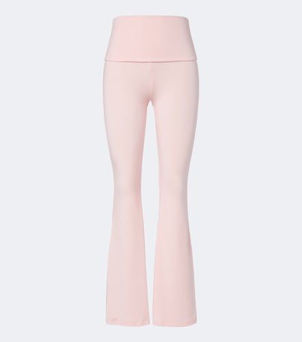Leggings flared Foldover a vita alta - Norba - Modalova