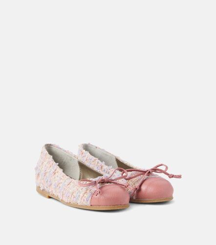 PèPè Bailarinas de bouclé con piel - PePe - Modalova
