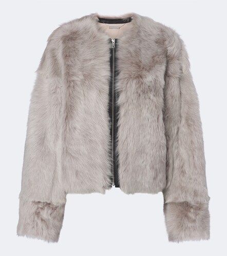 Giacca Dianne in shearling - Nour Hammour - Modalova