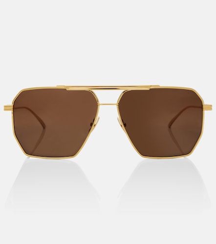 Occhiali da sole squadrati - Bottega Veneta - Modalova