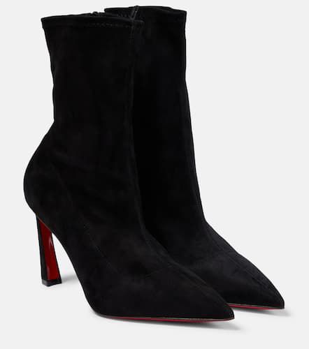 Ankle Boots Condora 100 aus Veloursleder - Christian Louboutin - Modalova