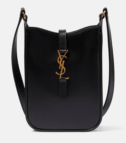 Le 5 Ã  7 Mini leather shoulder bag - Saint Laurent - Modalova