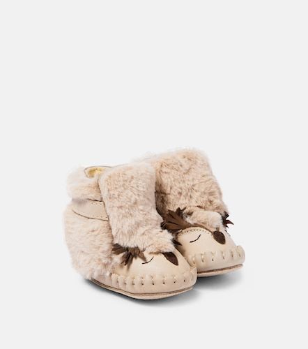 Bebé - botines Kapi Owl de piel - Donsje - Modalova