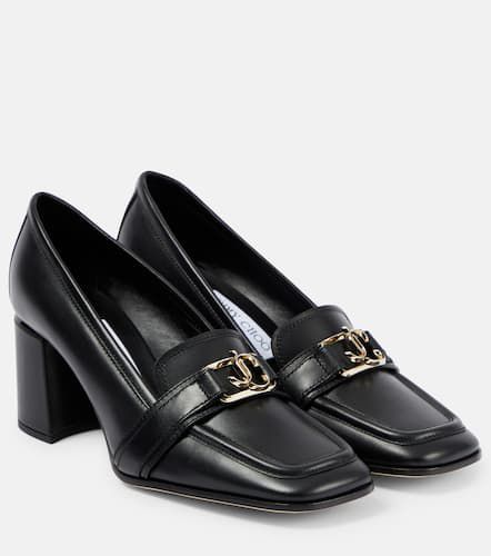 Evin 65 leather loafer pumps - Jimmy Choo - Modalova