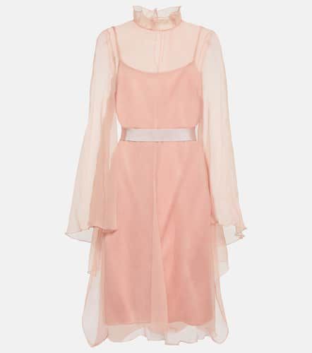 Bridal Alma slip silk minidress with cover-up - Max Mara - Modalova