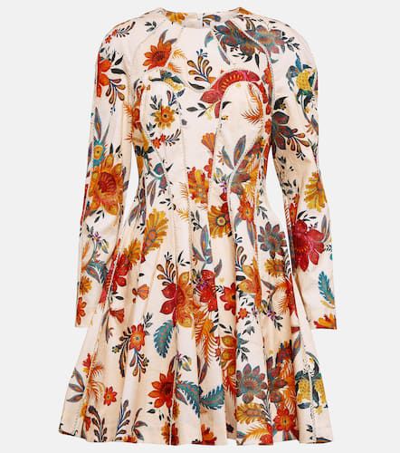 Ginger floral linen minidress - Zimmermann - Modalova