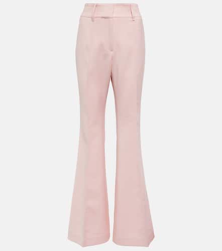 Rhein mid-rise wool flared pants - Gabriela Hearst - Modalova