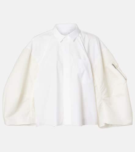 Sacai Camicia in popeline e twill - Sacai - Modalova