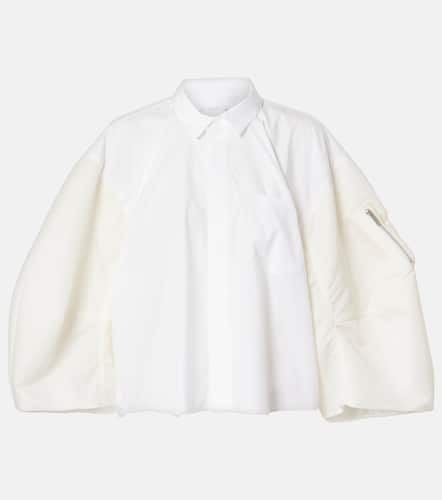 Sacai Poplin and twill shirt - Sacai - Modalova