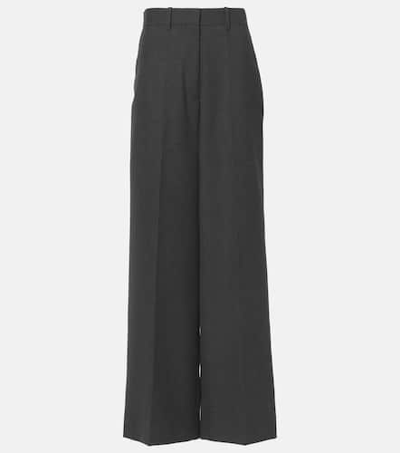 High-rise virgin wool wide-leg pants - Givenchy - Modalova