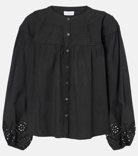 Carden broderie anglaise cotton blouse - Velvet - Modalova