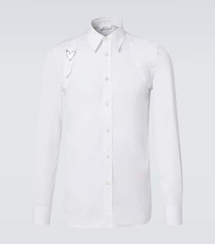 Arrow cotton poplin Oxford shirt - Alexander McQueen - Modalova