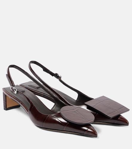 Duelo 40 leather slingback pumps - Jacquemus - Modalova