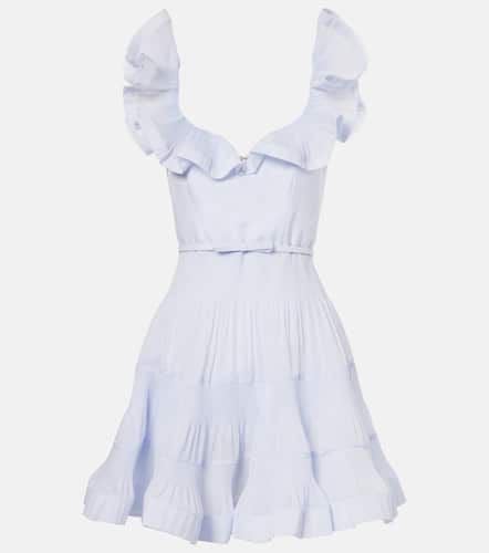 Pleated riffles bustier dress - Zimmermann - Modalova