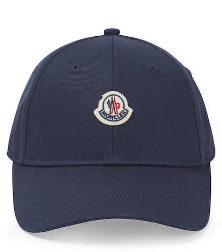 Logo cotton canvas baseball cap - Moncler Enfant - Modalova