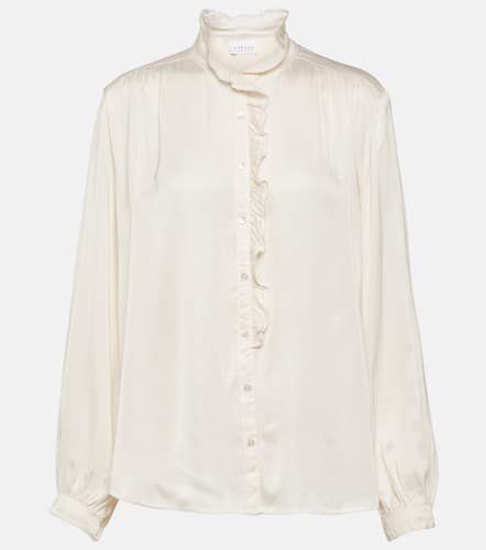 Velvet Ruffled satin blouse - Velvet - Modalova