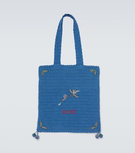 Bode Laurel beaded crochet tote bag - Bode - Modalova