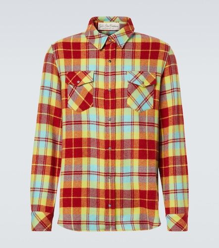 Camicia in cashmere a quadri con labradorite - God's True Cashmere - Modalova