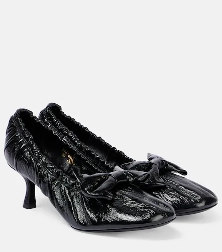Salones de piel con lazo - Acne Studios - Modalova