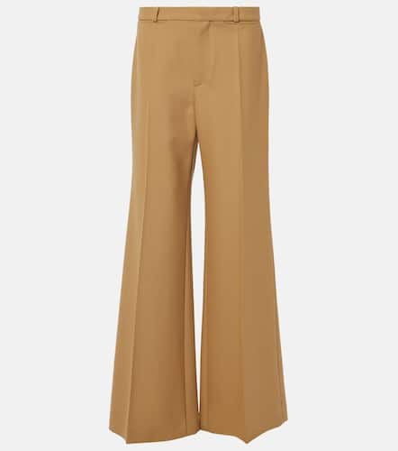 Chloé Pantaloni flared in lana grain de poudre - Chloe - Modalova