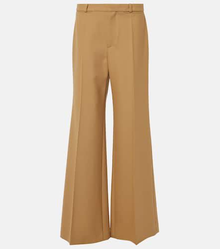 ChloÃ© Wool grain de poudre flared pants - Chloe - Modalova