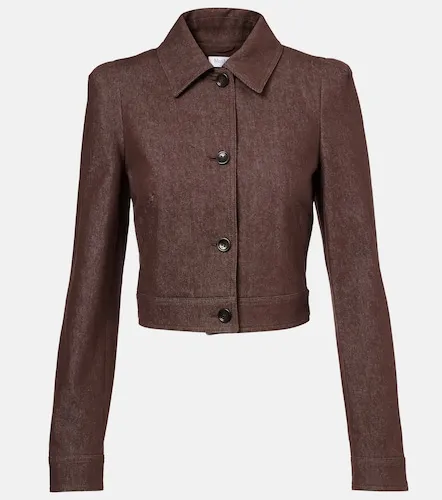 Carpa cropped cotton jacket - Max Mara - Modalova