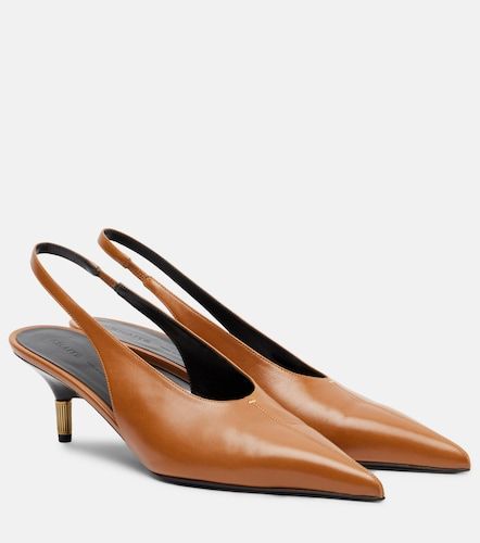 Bella 55 leather slingback pumps - Khaite - Modalova