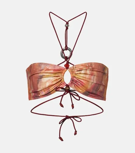 Analia printed bikini top - Isabel Marant - Modalova