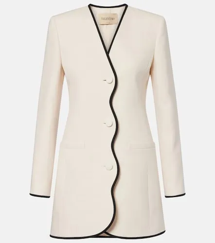 Giacca in Crepe Couture a festoni - Valentino Garavani - Modalova
