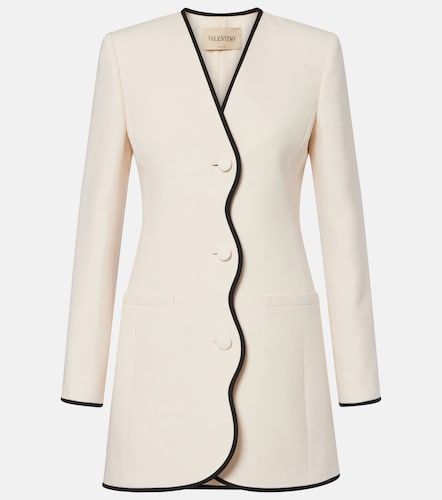 Jacke aus Crepe Couture - Valentino Garavani - Modalova