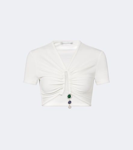 Christopher Esber Crop top adornado - Christopher Esber - Modalova