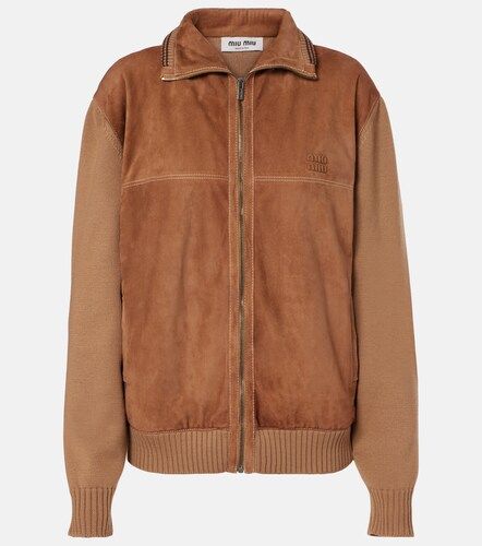 Miu Miu Chaqueta de piel - Miu Miu - Modalova