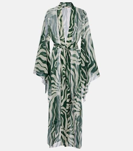 Printed beach cover-up - Johanna Ortiz - Modalova