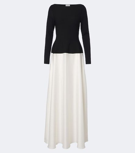 Robe Paola aus Satin und Strick - Simkhai - Modalova