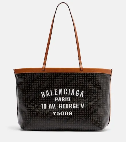 Bolso Select Medium de lona con piel - Balenciaga - Modalova