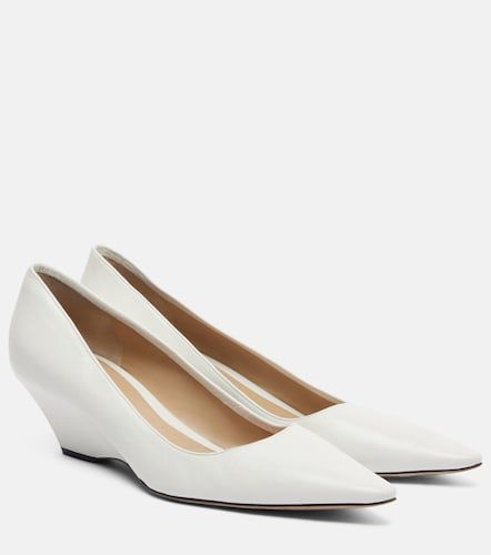 The Row Liisa leather wedges - The Row - Modalova