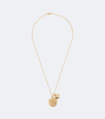Cassandre embellished chain necklace - Saint Laurent - Modalova