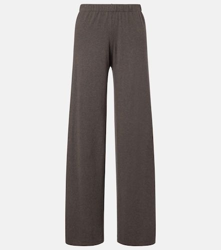 Pantalones anchos Aina de algodón y cachemir - Lisa Yang - Modalova